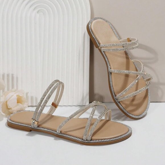 Women's Slide Sandals Sandals - Picture 7 of 7